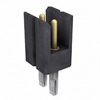 Preci-Dip - 800-V3-002-6B-002101 - CONN HDR 2POS 0.100 T/H
