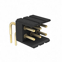 Preci-Dip - 802-V3-006-22-002101 - CONN HDR 6POS 0.100 T/H R/A