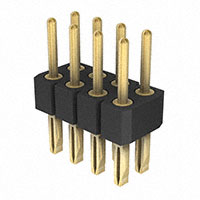 Preci-Dip - 802-10-008-66-001101 - CONN HDR 8POS 0.100 PRESS FIT