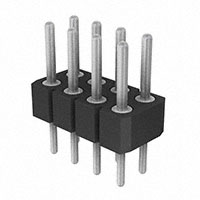 Preci-Dip - 802-80-008-10-001101 - CONN HDR 8POS 0.100 T/H