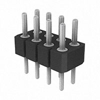 Preci-Dip - 802-80-008-10-002101 - CONN HDR 8POS 0.100 T/H