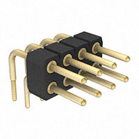 Preci-Dip - 802-10-008-20-001101 - CONN HDR 8POS 0.100 T/H R/A