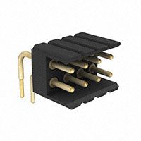 Preci-Dip - 802-V3-008-22-002101 - CONN HDR 8POS 0.100 T/H R/A