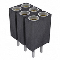 Preci-Dip - 803-87-006-10-001101 - SOCKET 7 MM SOLDER TAIL DOUBLE