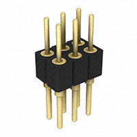 Preci-Dip - 832-10-006-10-001101 - CONN HDR 6POS 2MM T/H