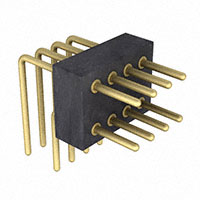 Preci-Dip - 852-10-008-20-002101 - CONN HDR 8POS 1.27MM T/H R/A