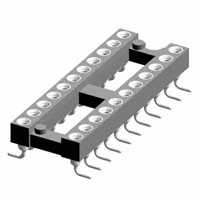 Preci-Dip - 110-87-322-41-105101 - CONN IC DIP SOCKET 22POS GOLD