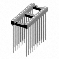 Preci-Dip - 116-83-422-41-004101 - CONN IC DIP SOCKET 22POS GOLD