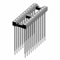 Preci-Dip - 116-87-322-41-004101 - CONN IC DIP SOCKET 22POS GOLD