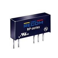 Recom Power - RP-1212D - CONV DC/DC 1W DL +/-12VOUT SIP7
