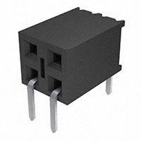 Samtec Inc. - BCS-102-L-D-HE - CONN RCPT 4POS .100" DUAL HORZ