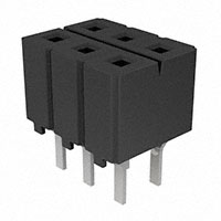 Samtec Inc. - CES-103-01-T-D - CONN RCPT 6POS .100" DUAL TIN