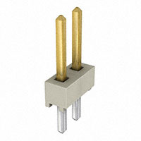 Samtec Inc. - HTSW-101-26-S-D - CONN HEADER 2POS 2.54MM T/H