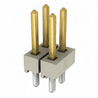 Samtec Inc. - HTSW-102-07-F-D - .025" SQ. TERMINAL STRIPS