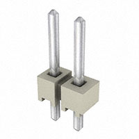 Samtec Inc. - HTSW-102-07-T-S - CONN HEADER 2POS .1" T/H