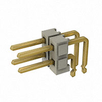 Samtec Inc. - HTSW-102-08-G-D-LA - CONN HEADER 4POS .1" T/H GOLD