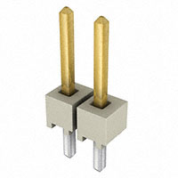 Samtec Inc. - HTSW-102-23-F-S - CONN HEADER 2POS .1" T/H