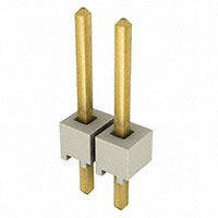 Samtec Inc. - HTSW-102-24-G-S - CONN HEADER 2POS .1" T/H GOLD