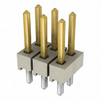 Samtec Inc. - HTSW-103-07-S-D - .025" SQ. TERMINAL STRIPS