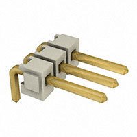 Samtec Inc. - HTSW-103-08-G-S-RA - CONN HEADER 3POS .1" T/H GOLD