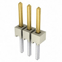 Samtec Inc. - HTSW-103-08-S-S - CONN UNSHROUDED HEADER 3 POS