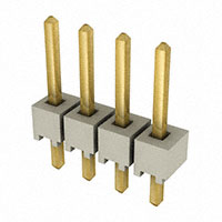 Samtec Inc. - HTSW-104-07-G-S - .025" SQ. TERMINAL STRIPS