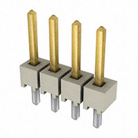 Samtec Inc. - HTSW-104-07-S-S - .025" SQ. TERMINAL STRIPS