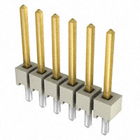 Samtec Inc. - HTSW-106-14-F-S - CONN HEADER 6POS .1" T/H