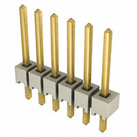 Samtec Inc. - HTSW-106-14-G-S - CONN HEADER 6POS 2.54MM T/H