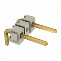 Samtec Inc. - HTSW-202-08-G-S-RA - CONN HEADER 2POS .1" T/H GLD RA