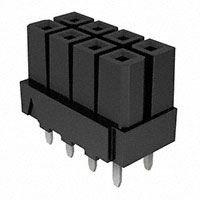 Samtec Inc. - IPBS-104-01-T-D - .165 DOUBLE ROW SOCKET ASSEMBLY