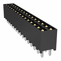 Samtec Inc. - IPT1-115-01-L-D - .100 DOUBLE ROW SHROUDED TERMINA