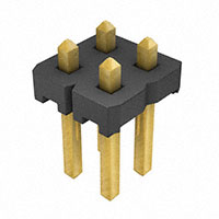 Samtec Inc. - MTLW-102-05-H-D-155 - CONN HEADER 4POS 1.00" DL GOLD