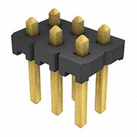 Samtec Inc. - MTLW-103-05-G-D-170 - CONN HEADER 6POS 1.00" DL GOLD