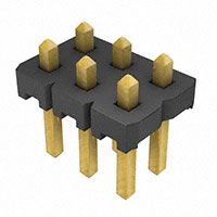 Samtec Inc. - MTLW-103-06-G-D-135 - CONN UNSHROUDED HEADER HDR 6 POS