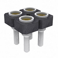 Samtec Inc. - SDL-102-T-12 - CONN RCPT .100" 4POS DUAL GOLD