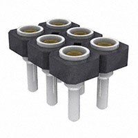 Samtec Inc. - SDL-103-T-12 - CONN RCPT .100" 6POS DUAL GOLD