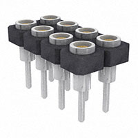 Samtec Inc. - SDL-104-T-11 - CONN RCPT .100" 8POS DUAL GOLD