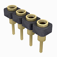 Samtec Inc. - SL-104-G-11 - CONN RCPT .100" 4POS GOLD PCB