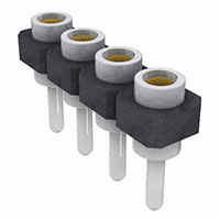 Samtec Inc. - SL-104-T-10 - CONN RCPT .100" 4POS GOLD PCB