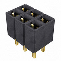 Samtec Inc. - SLW-103-01-G-D - CONN RCPT .100" 6POS DUAL GOLD