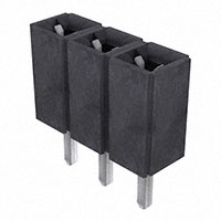 Samtec Inc. - SLW-103-01-T-S - CONN RCPT .100" 3POS SNGL TIN