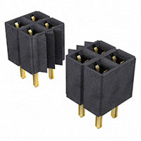 Samtec Inc. - SLW-150-01-G-D - CONN RCPT .100" 100POS DUAL GOLD