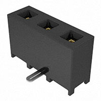 Samtec Inc. - SMM-103-02-S-S - CONN RCPT 2MM 3POS SGL GOLD SMD