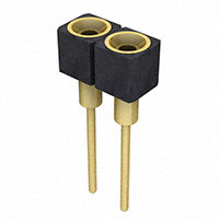 Samtec Inc. - SS-102-G-1C - CONN RECPT 2POS .100" T/H GOLD