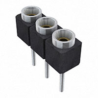 Samtec Inc. - SS-103-T-2-N - CONN RCPT .100" 3POS GOLD T/H