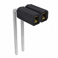 Samtec Inc. - SSA-102-W-G-RA - CONN RCPT .100" 2POS GOLD WW R/A