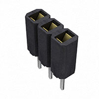 Samtec Inc. - SSA-103-S-G - CONN RCPT .100" 3POS GOLD PCB