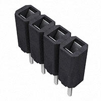 Samtec Inc. - SSA-104-S-T - CONN RCPT .100" 4POS TIN PCB