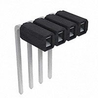 Samtec Inc. - SSA-104-W-T-RA - CONN RCPT .100" 4POS TIN WW R/A